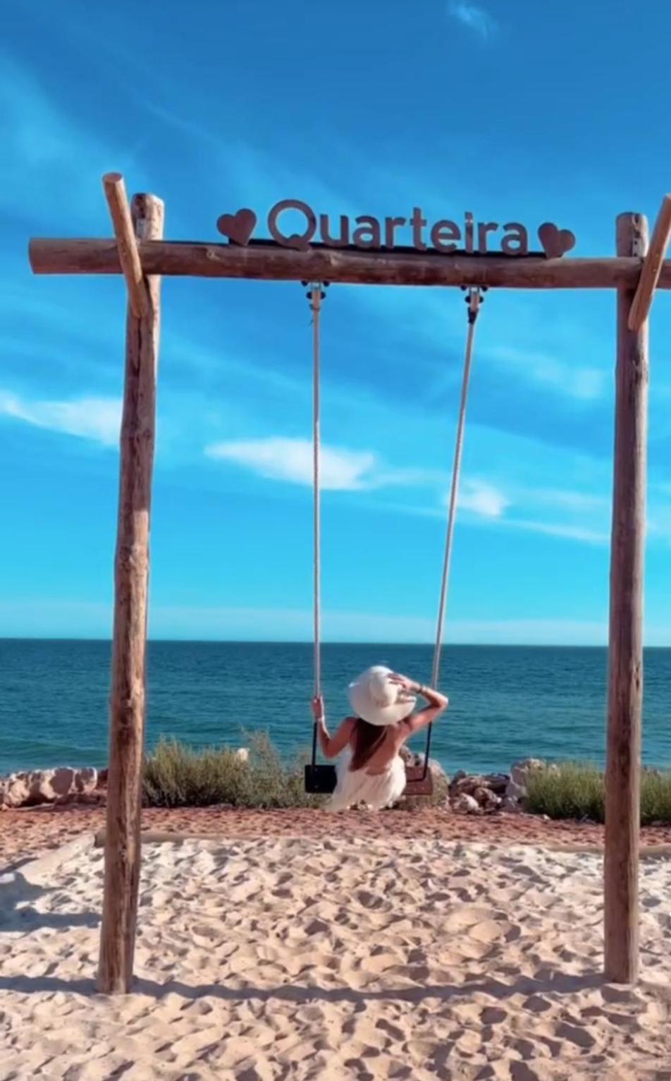 Studio Praia De Quarteira Exterior foto
